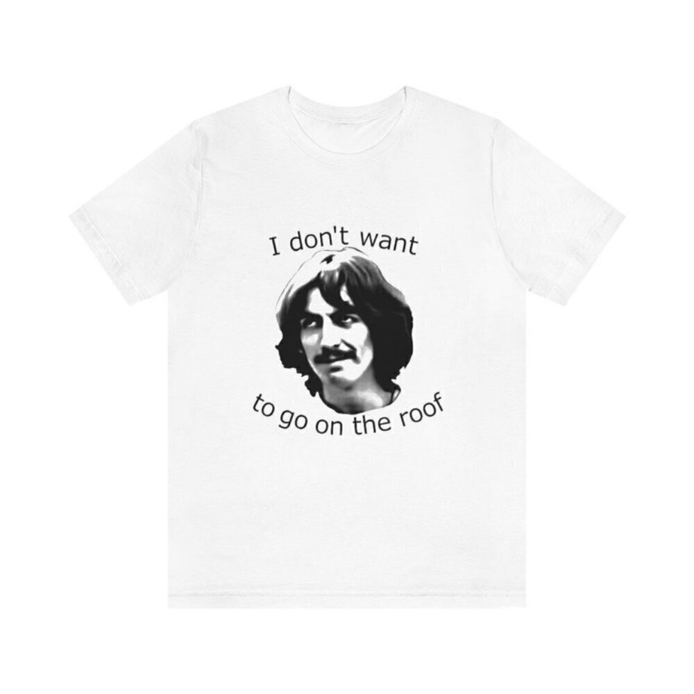 George Harrison Quote Retro Beatles Era Music Fan Gift T-Shirt